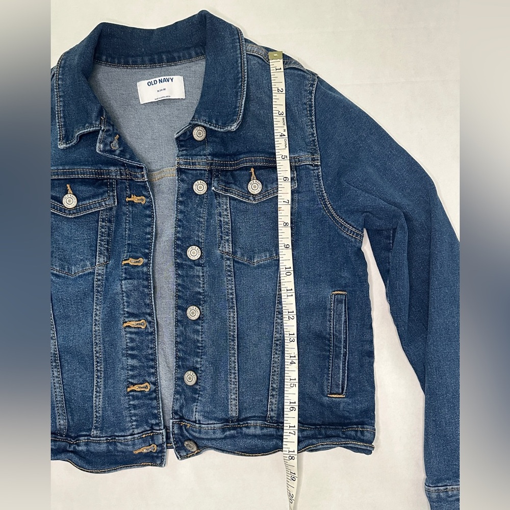 Girls Old Navy Jean Jacket. Size XL (14-16) - Picture 5 of 5